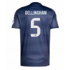 Real Madrid Jude Bellingham #5 Gostujuci Dres 2025-26 Kratak Rukav Real Madrid Jude Bellingham #5 Gostujuci Dres 2025-26 Kratak Rukav